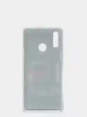 Тёмно-серый чехол Huawei P Smart 2019 / Honor 10 Lite, Хуавей П Смарт 2019, силиконовый с рисунком