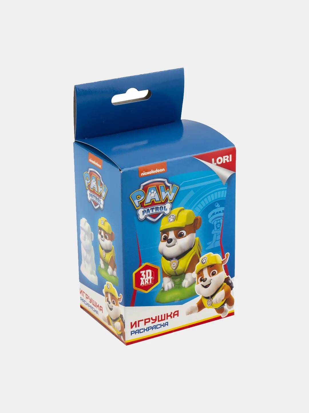Желтый игрушка раскраска 3D "Щенячий патруль"