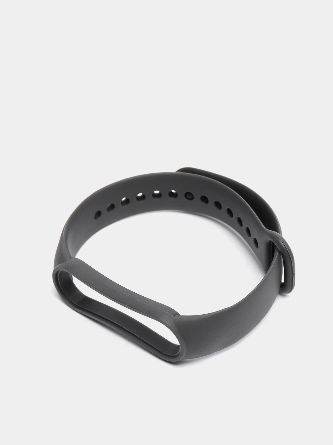 Серый ремешок для фитнес браслета Xiaomi Mi Band 5/6