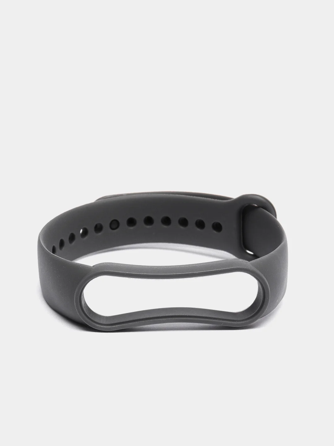 Серый ремешок для фитнес браслета Xiaomi Mi Band 5/6