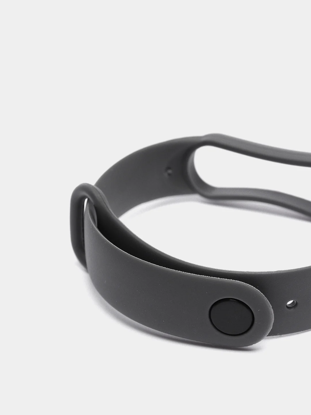 Серый ремешок для фитнес браслета Xiaomi Mi Band 5/6