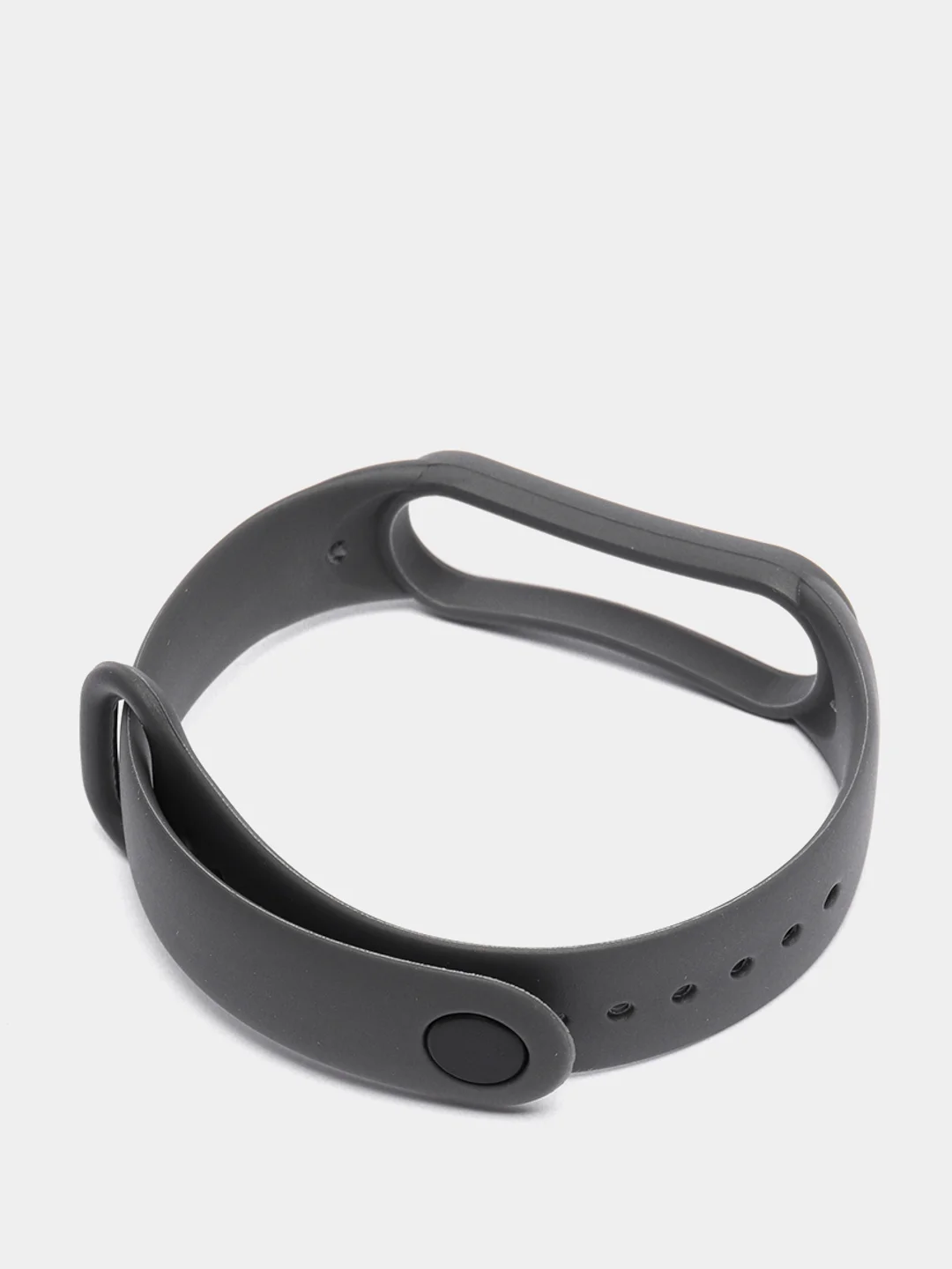 Серый ремешок для фитнес браслета Xiaomi Mi Band 5/6