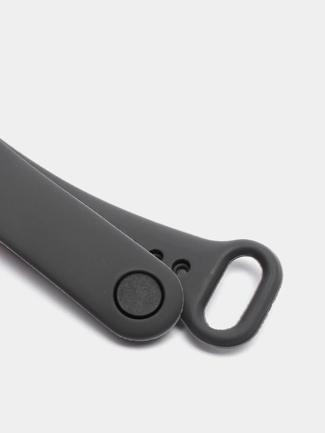 Серый ремешок для фитнес браслета Xiaomi Mi Band 5/6