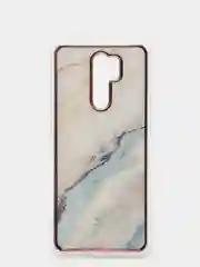 Бежевый меланж чехол Xiaomi Redmi 9, Сяоми Редми 9 силиконовый с мраморным рисунком