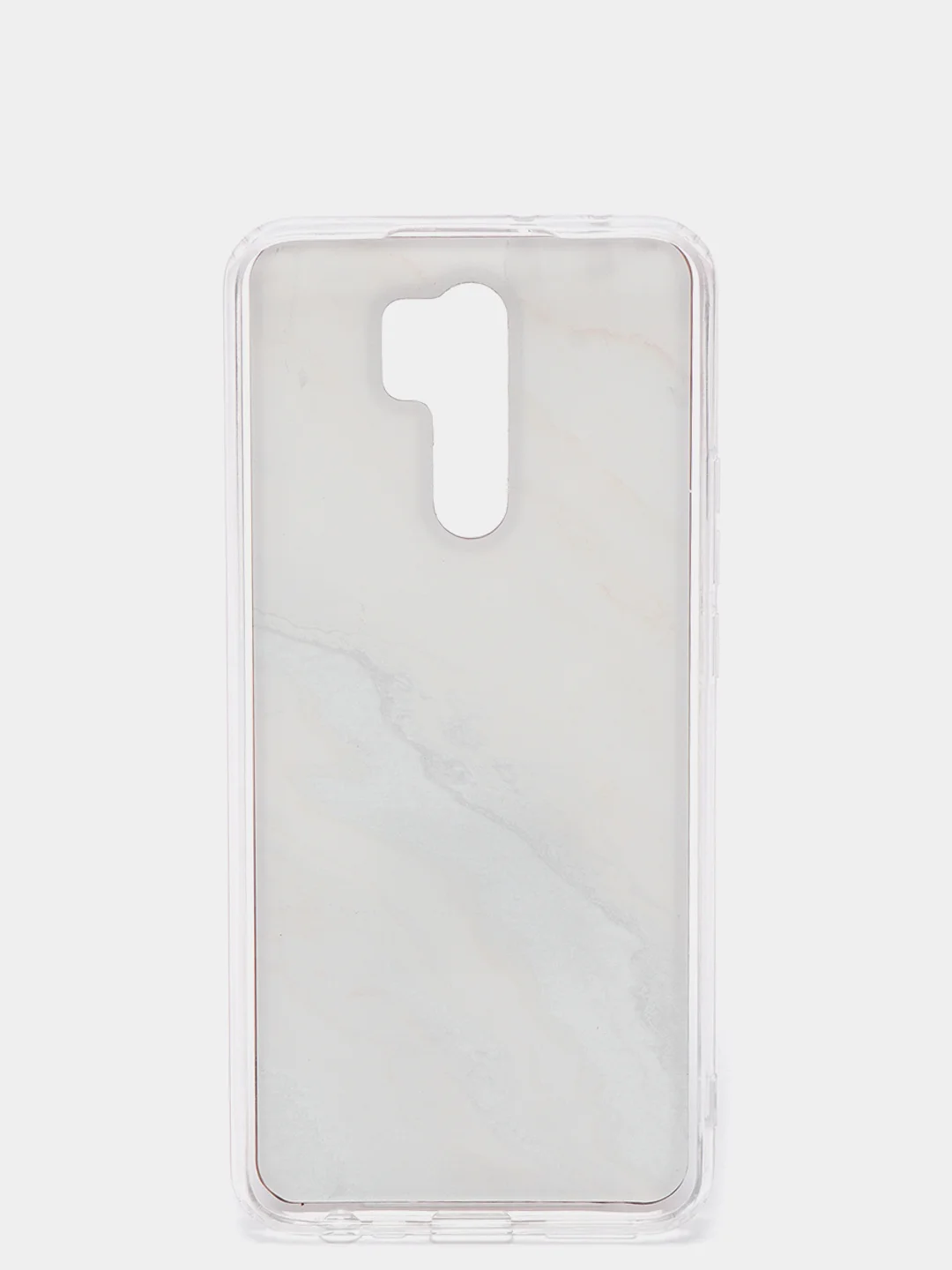 Бежевый меланж чехол Xiaomi Redmi 9, Сяоми Редми 9 силиконовый с мраморным рисунком