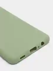 Оливковый чехол Samsung Galaxy A12 / M12, силиконовый