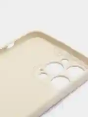 Бежевый меланж ударопрочный чехол для iPhone 7, 8 Plus, X, XS, XR, 11, 12, 13, 14 Pro Max, mini, айфон, про макс