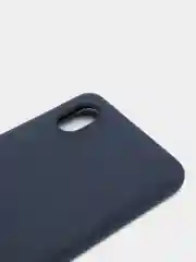 Темно-синий чехол Samsung Galaxy A01 Core / M01 Core силиконовый