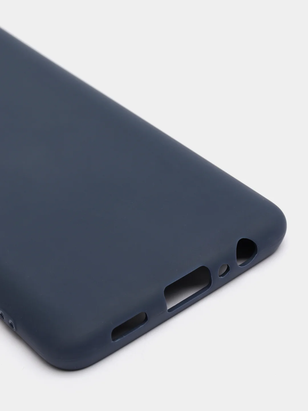 Темно-синий чехол Samsung Galaxy A01 Core / M01 Core силиконовый
