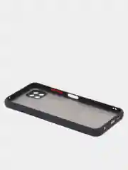 Черный матовый чехол для Samsung A22S, A03S, A12, A22, A32, A52, A72, M12, M32