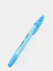 Голубой ручка шариковая Tribase Neon
