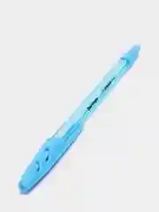 Голубой ручка шариковая Tribase Neon
