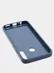 Синий чехол усиленный с рамкой для Huawei Y7 Prime 2020, силиконовый