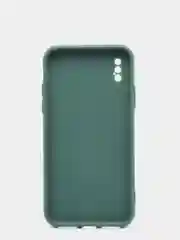 Морской чехол iPhone X / Xs силиконовый с закрывающейся камерой