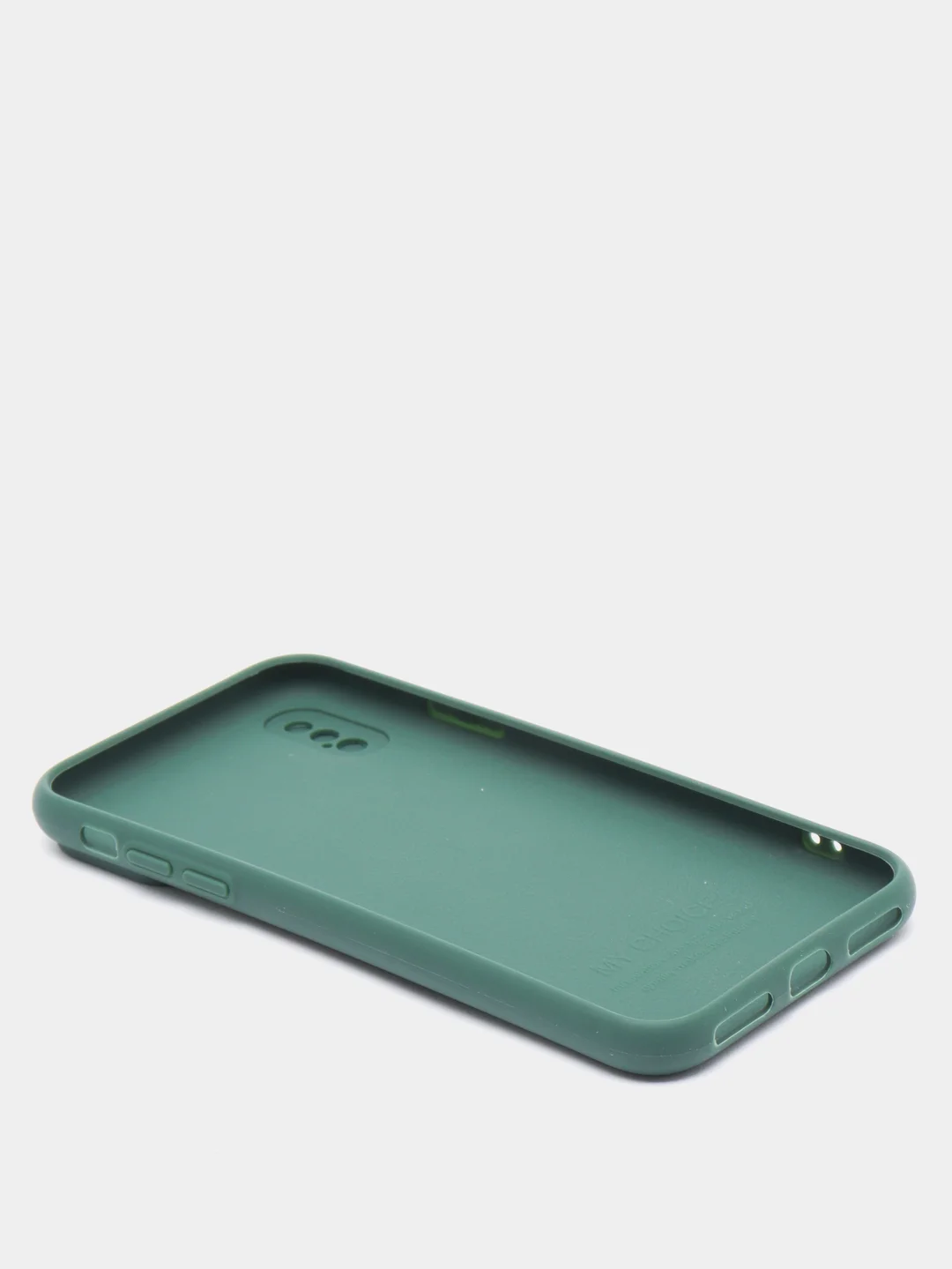 Морской чехол iPhone X / Xs силиконовый с закрывающейся камерой