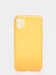 Оранжевый яркий силиконовый чехол iPhone XR, 11, 12 Mini, 12 Pro, 12 Pro Max