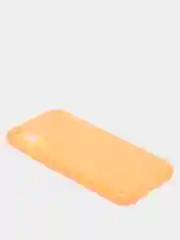 Оранжевый яркий силиконовый чехол iPhone XR, 11, 12 Mini, 12 Pro, 12 Pro Max
