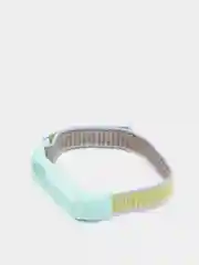Бирюзовый ремешок нейлоновый тканевый для Xiaomi Mi Band 3/4/5/6