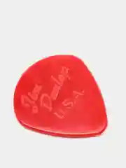 Красный медиатор гитарный Dunlop 47R2 Nylon Jazz II, 1.18 мм