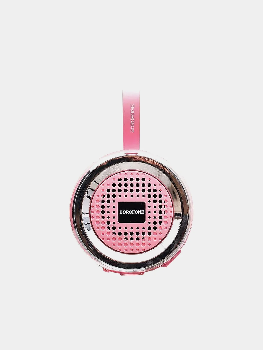 Розовый портативная колонка Borofone BR2