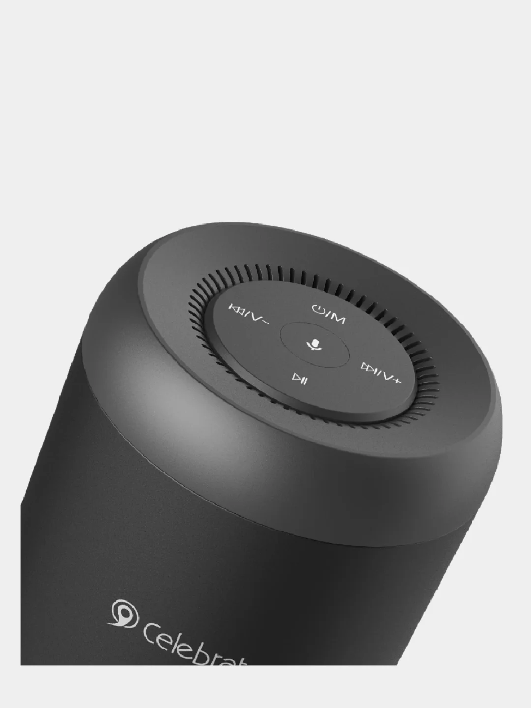 Черный беспроводная bluetooth колонка Celebrat FLY-3, портативная акустика