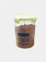 Зеленый банка / Банка для сыпучих продуктов/ герметичный контейнер/набор банок