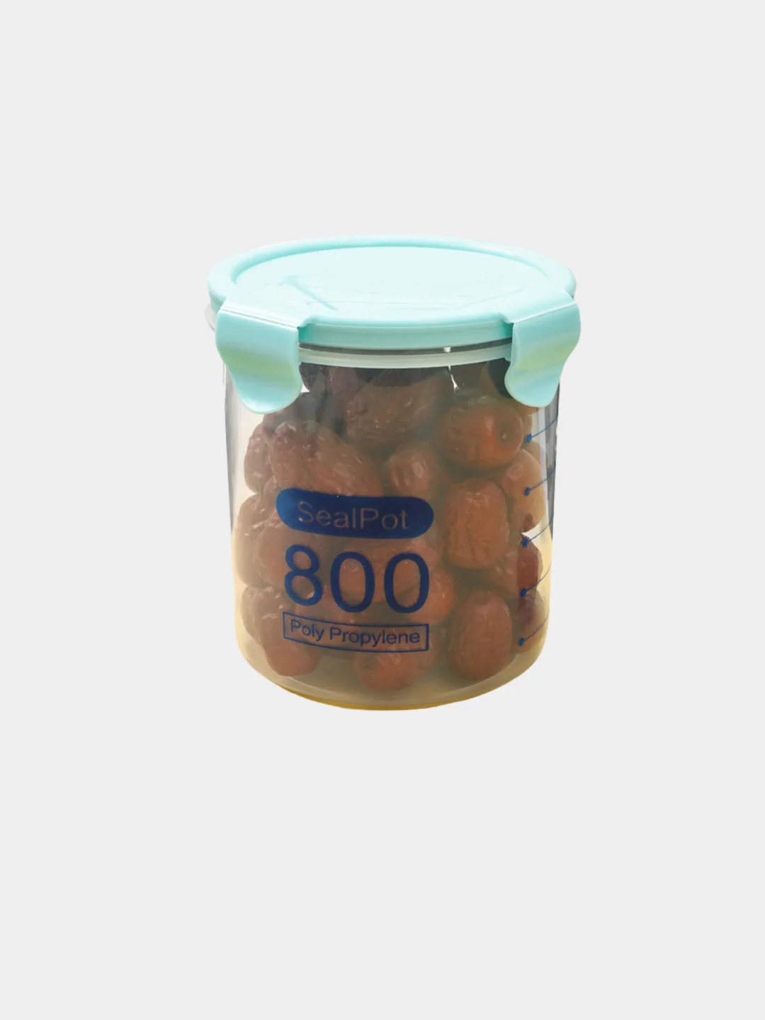 Голубой банка / Банка для сыпучих продуктов/ герметичный контейнер/набор банок
