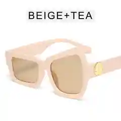 Бежевый солнцезащитные очки