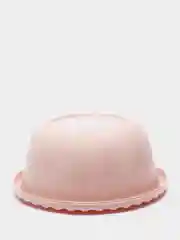 Коралловый салатник / миска круглая с крышкой 3л/5л IDEA