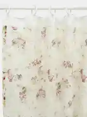 Светло-жёлтый комплект штор для кухни Altali, с подхватами, хлопок, 2 штуки, короткие, 138 x 180 см