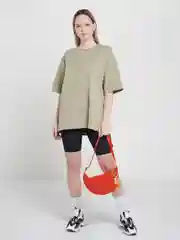 Рыжий сумка женская тканевая