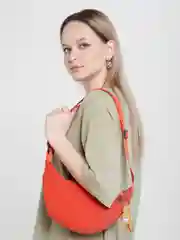 Рыжий сумка женская тканевая