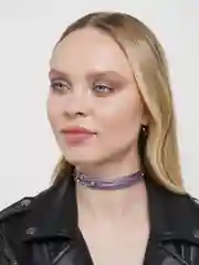 Фиолетовый чокер