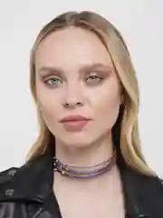 Фиолетовый чокер