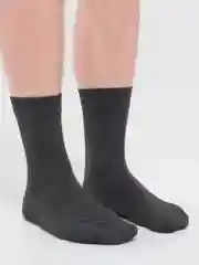 Угольный носки мужские классические всесезонные