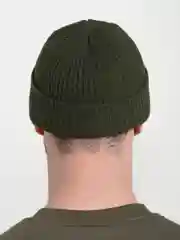 Зеленый шапка бини вязаная, унисекс