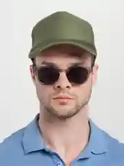 Оливковый кепка бейсболка , 4 цвета