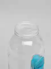 Голубой бутылка для воды с таблетницей