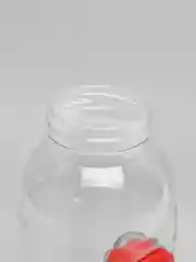Красный бутылка для воды с таблетницей