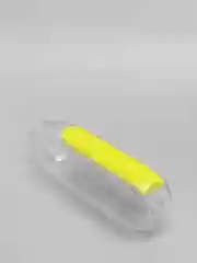 Салатовый бутылка для воды с таблетницей