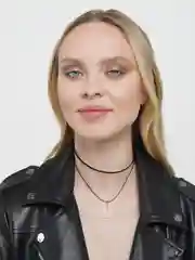 Серый металлик чокер