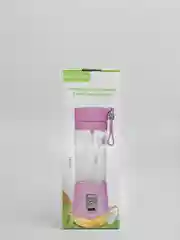 Розовый блендер-шейкер для смузи и коктейлей, портативный, от USB