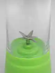Салатовый блендер-шейкер для смузи и коктейлей, портативный, от USB