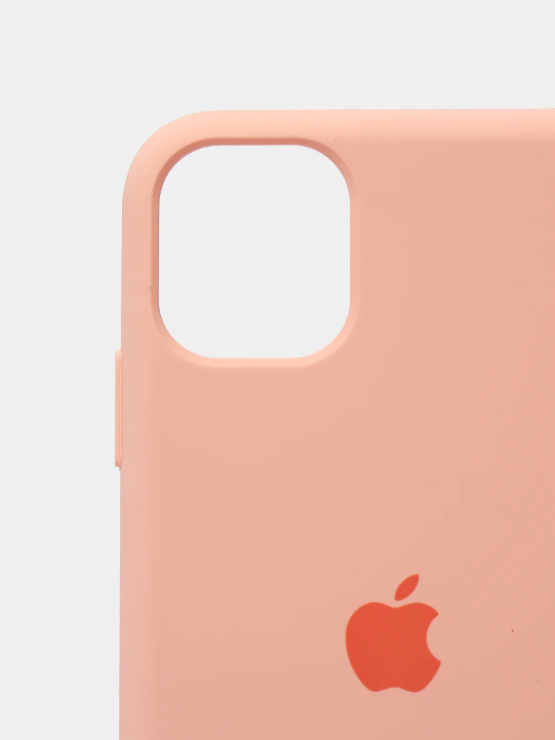 Карамельный чехол Silicone Case для iPhone 11 с закрытым низом