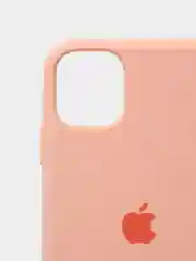 Карамельный чехол Silicone Case для iPhone 11 с закрытым низом