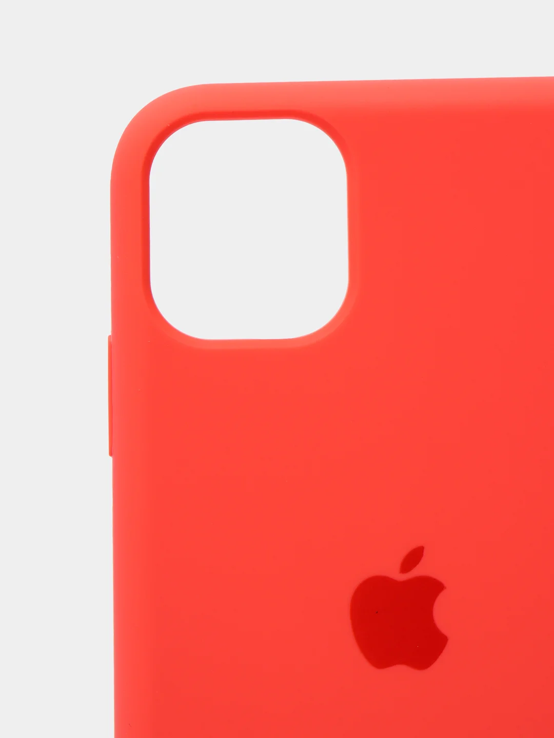 Коралловый чехол Silicone Case для iPhone 11 с закрытым низом