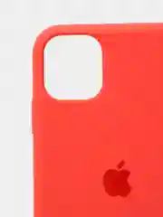 Коралловый чехол Silicone Case для iPhone 11 с закрытым низом