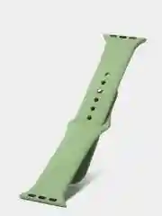 Салатовый ремешок для Apple Watch, силиконовый