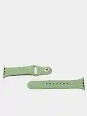 Салатовый ремешок для Apple Watch, силиконовый