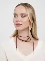 Багровый подвеска на шею